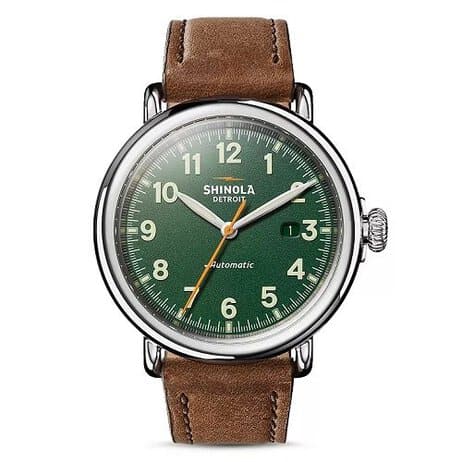 Men's shinola watch discount sale